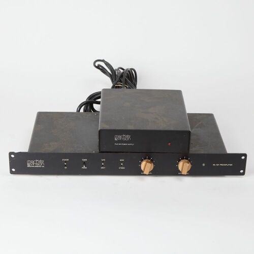 A Mark Levinson Ml12A Stereo Preamplifier Audio Control And PLS-124 Power Supply