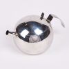 A 1980's Italian Post Modern Stainless Steel Teapot by Stella Collection