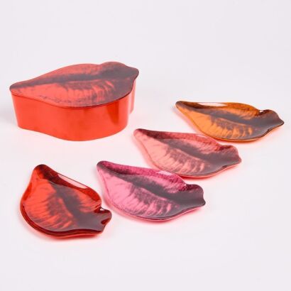 Andy Warhol Boxed Appetizer Plate Set