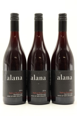 (3) 2016 Alana Estate Rapture Pinot Noir, Martinborough