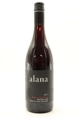 (1) 2017 Alana Estate Rapture Pinot Noir, Martinborough