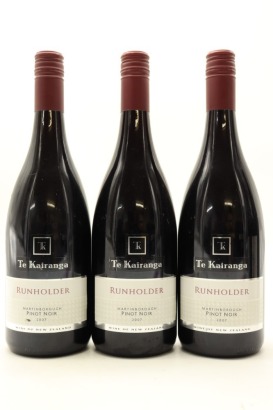 (3) 2007 Te Kairanga Runholder Pinot Noir, Martinborough