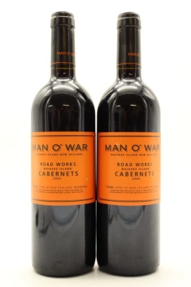 (2) 2004 Man O' War Road Works Cabernets, Waiheke Island