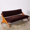 A Mermelada Estudio Espresso Brown Velvet Sofa - 2