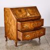 A Walnut Inlay Writing Desk - 2