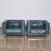 A Pair Of Italian Made Le Corbusier LC3 Style Chairs - 3