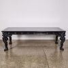 A Black Lacquer Dining Table - 2