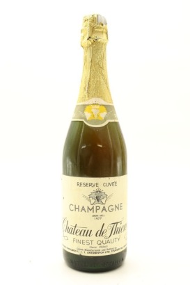 (1) 1977 Chateau de Tierry Reserve Cuvee Demi Sec, Henderson
