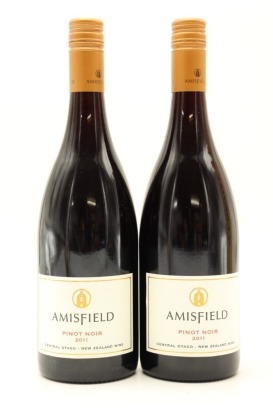 (2) 2011 Amisfield Pinot Noir, Central Otago [JR16] [BC93]