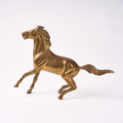 A Brass Horse