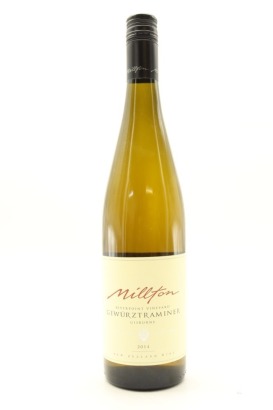 (1) 2014 Millton Riverpoint Vineyard Gewurztraminer, Gisborne