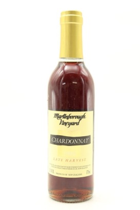 (1) 1995 Martinborough Vineyard Late Harvest Chardonnay, Martinborough, 375ml