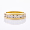 18ct Yellow Gold, .94ct Channel Set Diamond Band