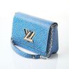 Louis Vuitton Blue Epi Leather Twist Lock Bag