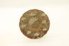A Japanese 20th century painted 'floral' foliate-rim plate (Kawachi Model)