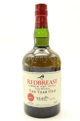 (1) Redbreast 10 Year Old Single Pot Still Irish Whiskey, 59.1% ABV