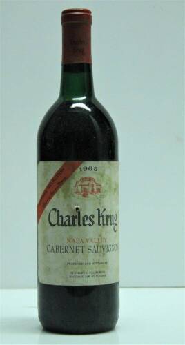 (1) 1965 Charles Krug Cabernet Sauvignon, Napa