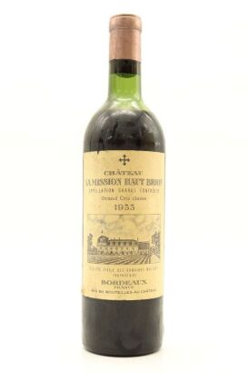 (1) 1955 Chateau La Mission Haut-Brion, Pessac-Leognan [JR19] [RP100] (US)