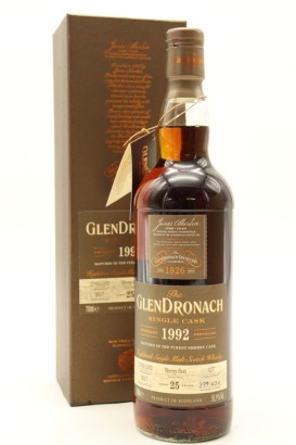 (1) Glendronach 1992 Sherry Butt 25 Year Old #127 Single Malt Scotch Whisky, 57.1% ABV (GB)
