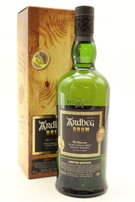 (1) Ardbeg Drum Limited Edition Islay Single Malt Scotch Whisky, 46% ABV (GB)