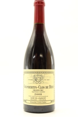 (1) 2008 Louis Jadot Chambertin Clos-de-Beze Grand Cru, Cote de Nuits [JR17]