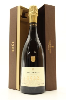 (1) 2009 Philipponnat Cuvee 1522 Grand Cru Extra Brut Millesime, Champagne [JR16.5] (GB)