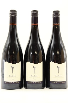 (3) 2020 Craggy Range Le Sol Syrah, Gimblett Gravels [JR17] [RP96] [WE94]