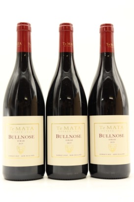 (3) 2019 Te Mata Estate Bullnose Syrah, Hawke's Bay
