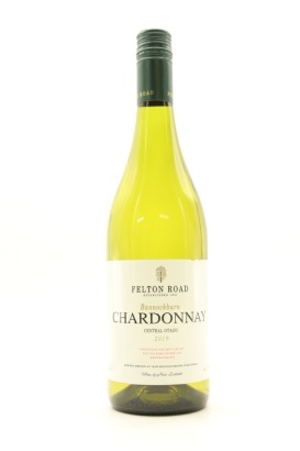 (1) 2019 Felton Road Bannockburn Chardonnay, Central Otago