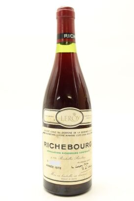 (1) 1978 Domaine de la Romanee-Conti Richebourg Grand Cru, Cote de Nuits [JR18] [RP98] (SOL)