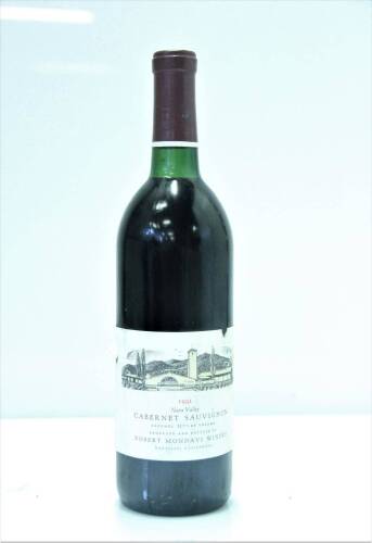 (1) 1981 Robert Mondavi Cabernet Sauvignon, Napa