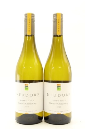 (2) 2019 Neudorf Rosie's Block Moutere Chardonnay, Nelson