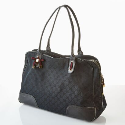 Gucci GG Princy Black Tote Bag