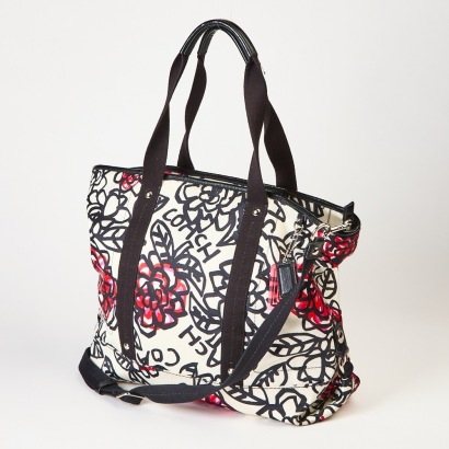 Coach Patterned Tote Bag