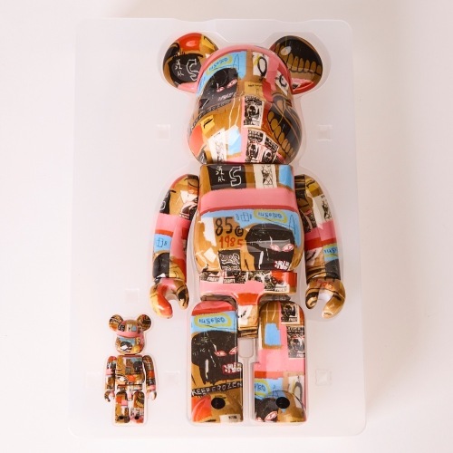 BE@RBRICK Andy Warhol x Jean Michel Basquiat