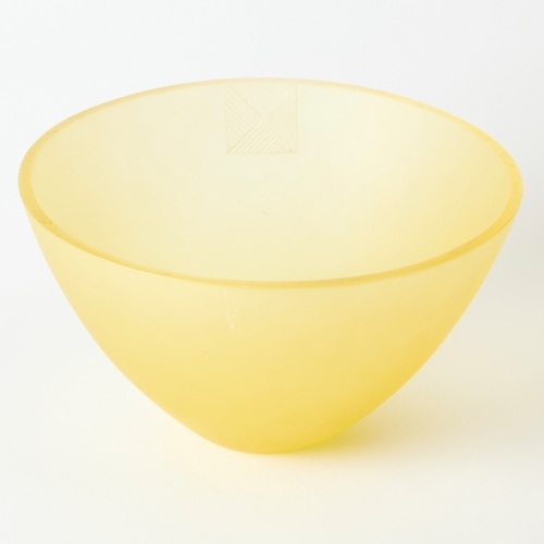 A Layla Walter Yellow Cast Bowl