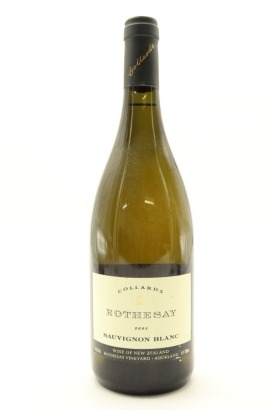(1) 2005 Collards Rothesay Sauvignon Blanc, Auckland