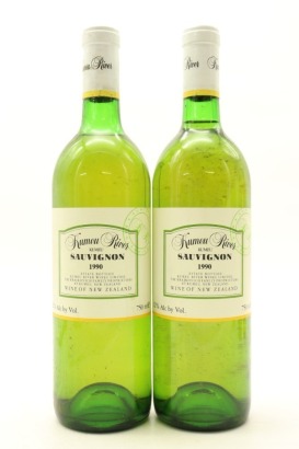 (2) 1990 Kumeu River Sauvignon Blanc, New Zealand