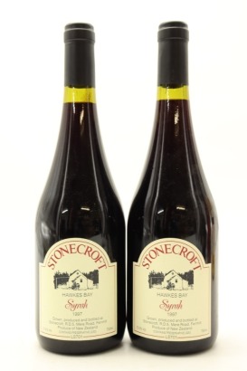 (2) 1997 Stonecroft Syrah, Hawke's Bay