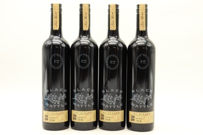 (4) 2009 Black Wattle Black Wattle Vineyards Shiraz, Mount Benson