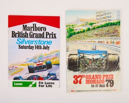 Two Original 1979 Formula One Race Programmes