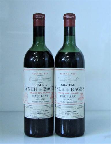 (2) 1962 Chateau Lynch Bages, Pauillac
