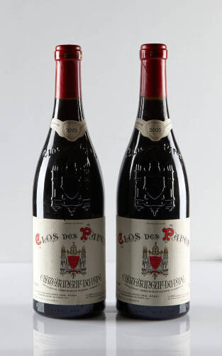 (2) 2005 Clos de Pape Chateauneuf du Pape