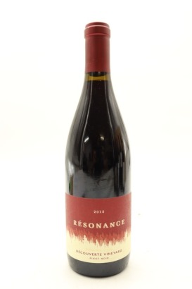 (1) 2015 Resonance 'Decouverte Vineyard' Pinot Noir, Dundee Hills