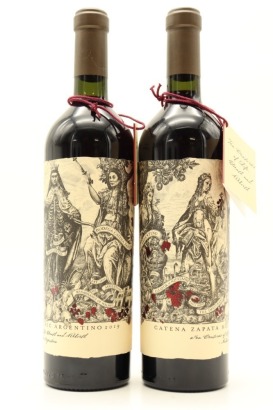 (2) 2019 Catena Zapata Malbec Argentino, Mendoza [JR17.5] [RP96] [WE94]