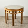 A set of Chinese vintage Nanmu tea table and stools - 3