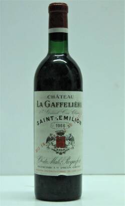 (1) 1966 Chateau la Gaffeliere, St Emilion