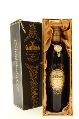 (1) Glenfiddich 18 Year Old Excellence Single Malt Scotch Whisky, 43% ABV (GB)