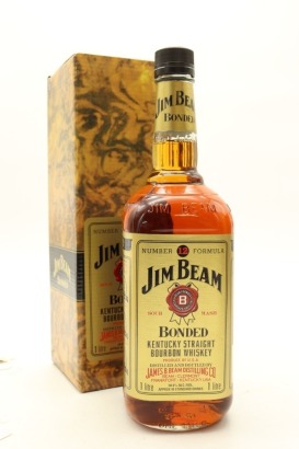 (1) Jim Beam Bonded Kentucky Straight Bourbon Whiskey, 50% ABV, 1000ml