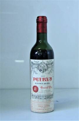 (1) 1962 Petrus 375ml, Pomerol
